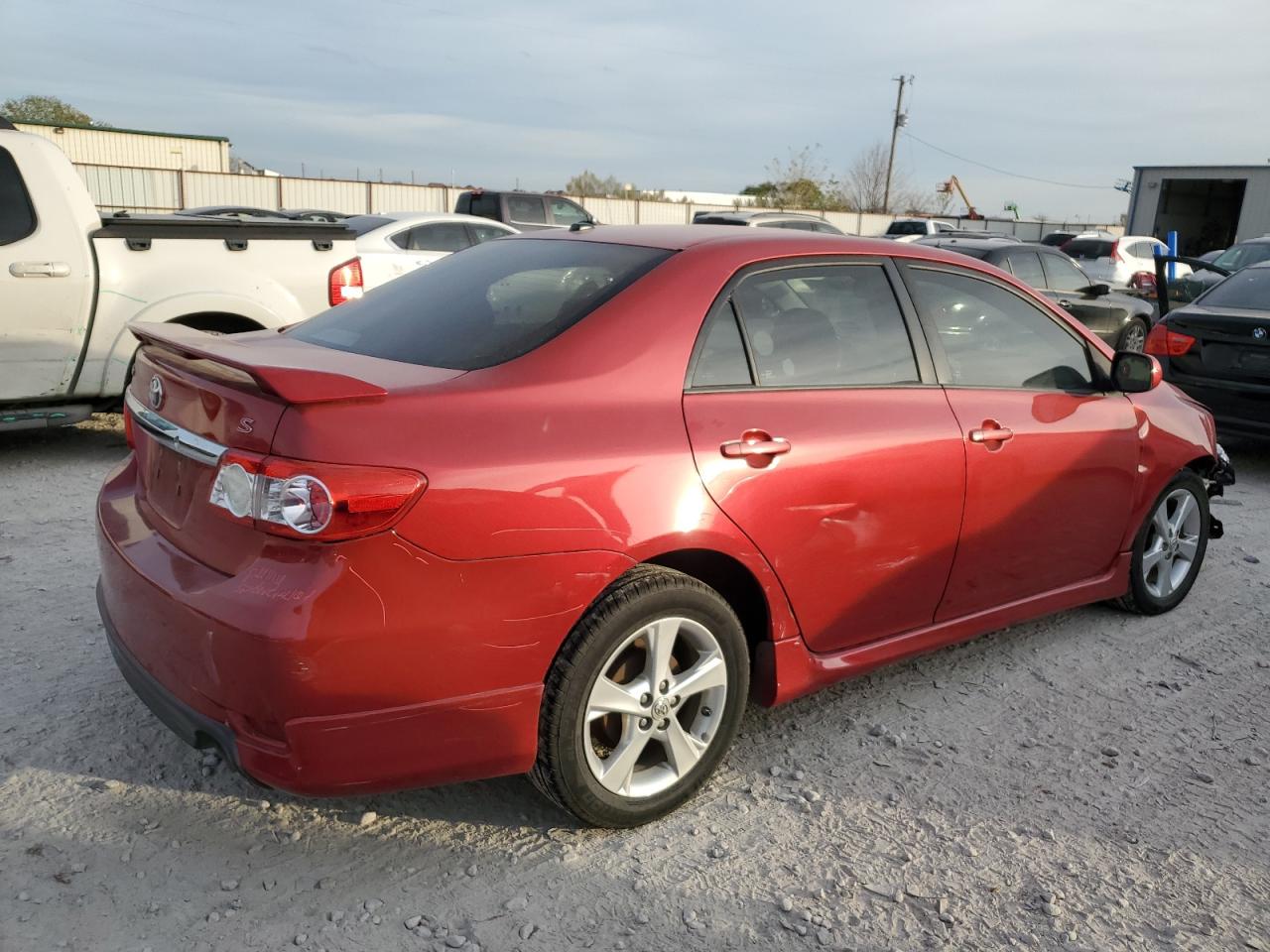 Image 3 of 2012 TOYOTA COROLLA BASE 2012 with VIN 5YFBU4EE7CP012438