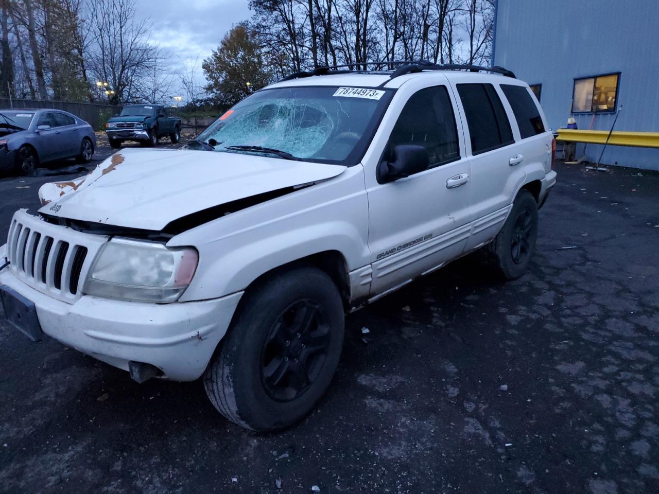 Image 1 of 2000 JEEP GRAND CHEROKEE LIMITED 2000 with VIN 1J4GW58N2YC412371