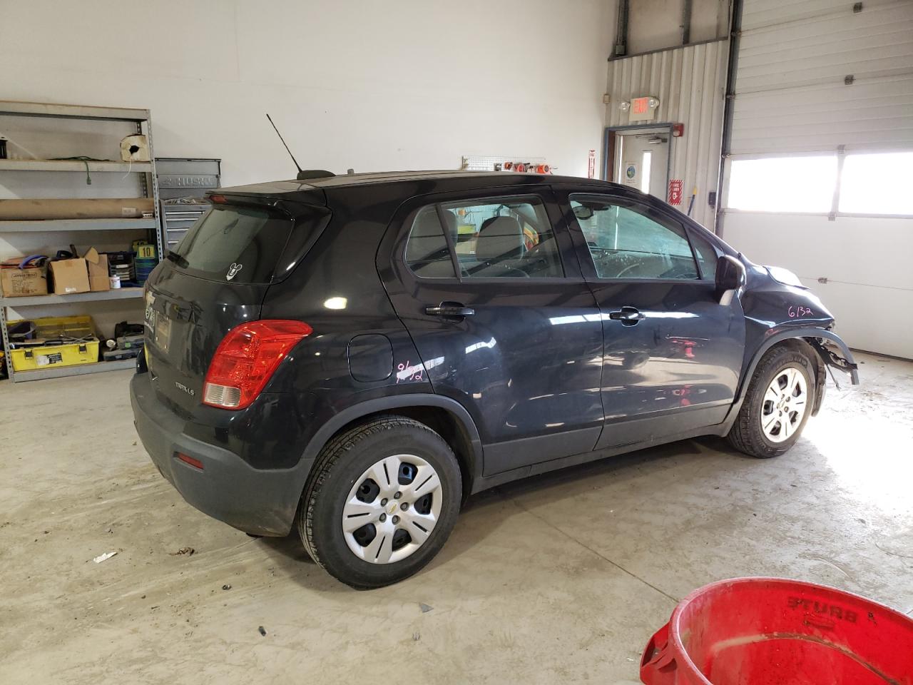 Image 3 of 2016 CHEVROLET TRAX LS 2016 with VIN KL7CJKSB2GB737314