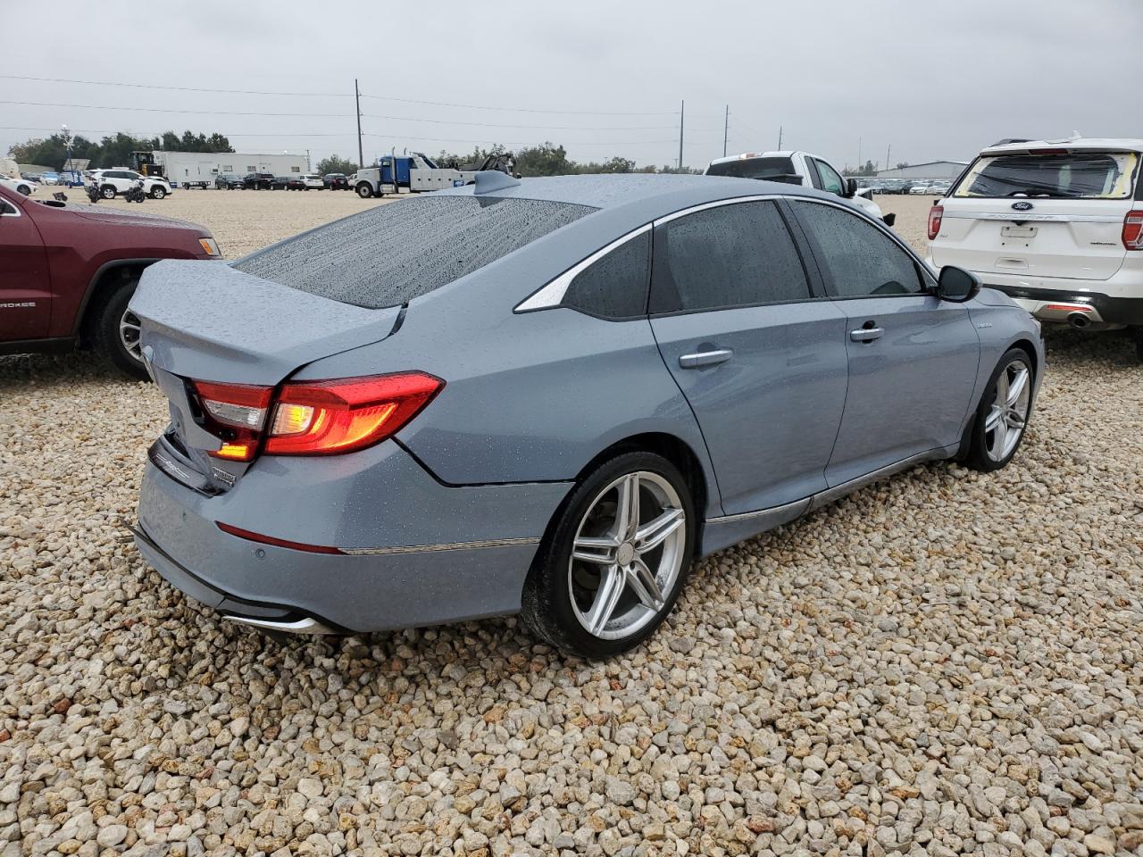 Image 3 of 2022 HONDA ACCORD TOURING HYBRID 2022 with VIN 1HGCV3F94NA001404