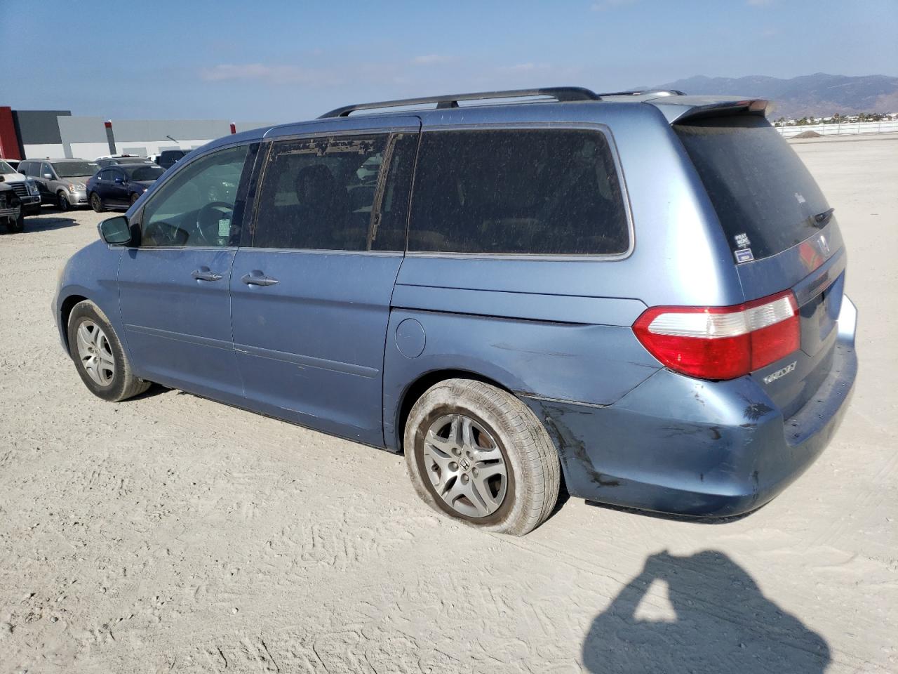 Image 2 of 2006 HONDA ODYSSEY EXL 2006 with VIN 5FNRL38726B120104