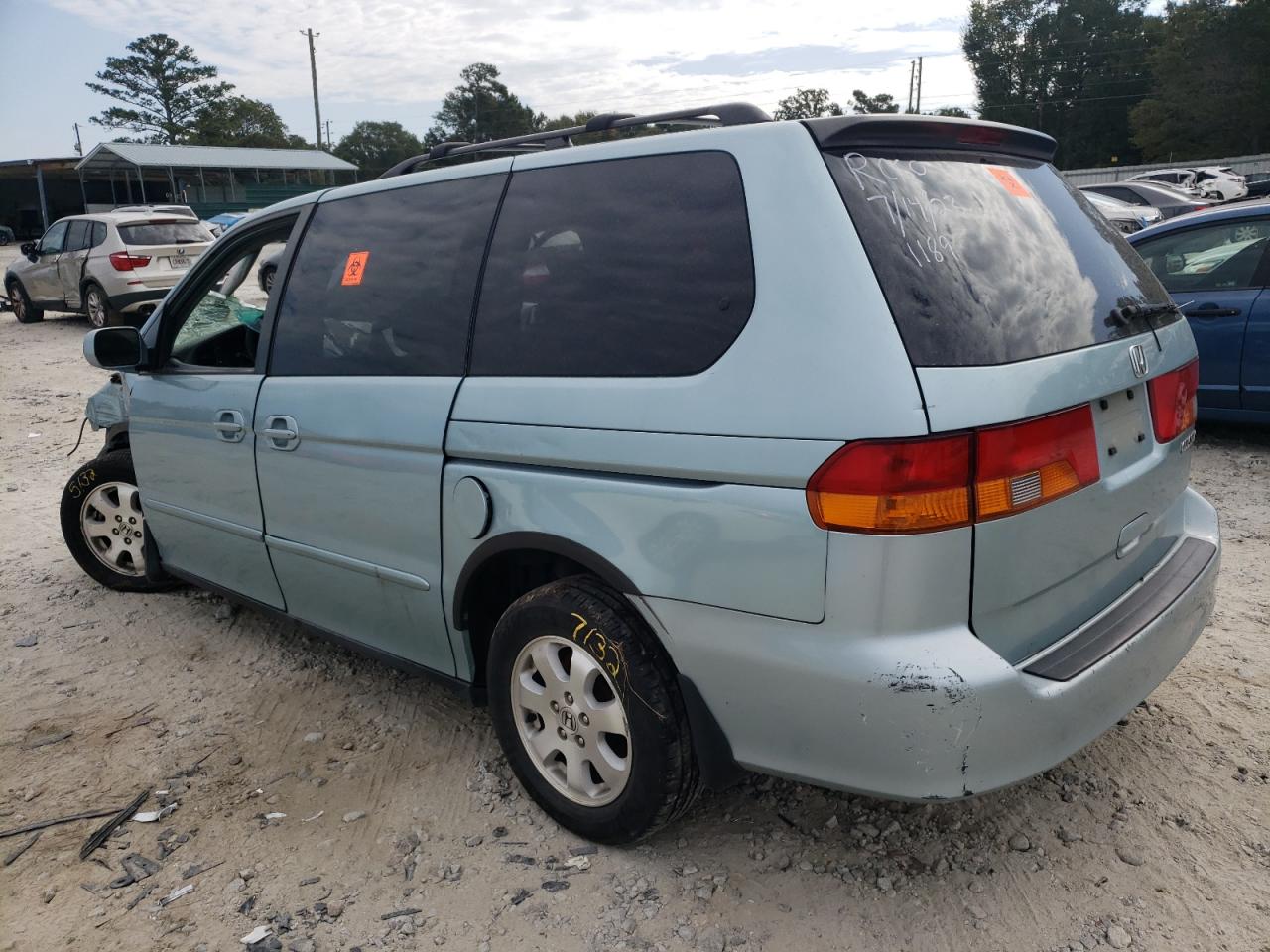 Изображение 2 2004 HONDA ODYSSEY EXL 2004 с VIN 5FNRL18984B021189