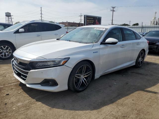 Изображение 1 2021 HONDA ACCORD TOURING HYBRID 2021 с VIN 1HGCV3F96MA014542