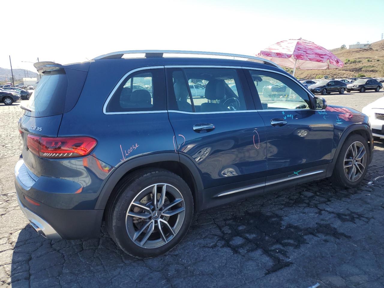 Image 3 of 2021 MERCEDES-BENZ GLB AMG 35 4MATIC 2021 with VIN W1N4M5BB8MW082816