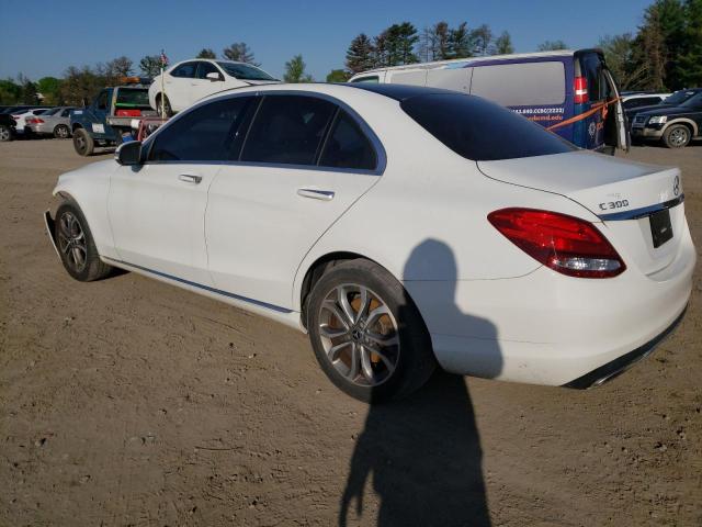 Image 2 of 2017 MERCEDES-BENZ C 300 4MATIC 2017 with VIN 55SWF4KB4HU227864