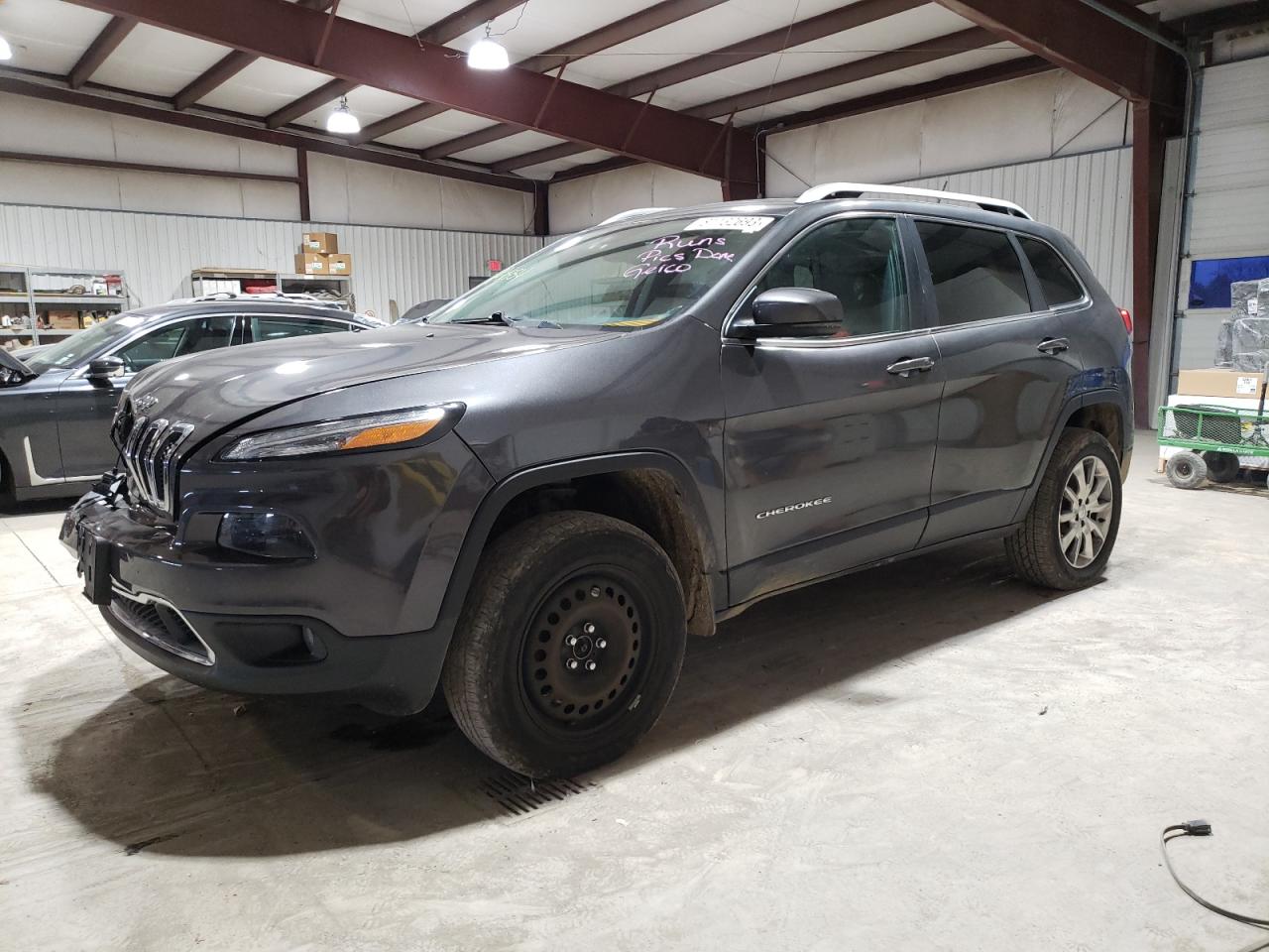 Изображение 1 2014 JEEP CHEROKEE LIMITED 2014 с VIN 1C4PJMDS2EW142515