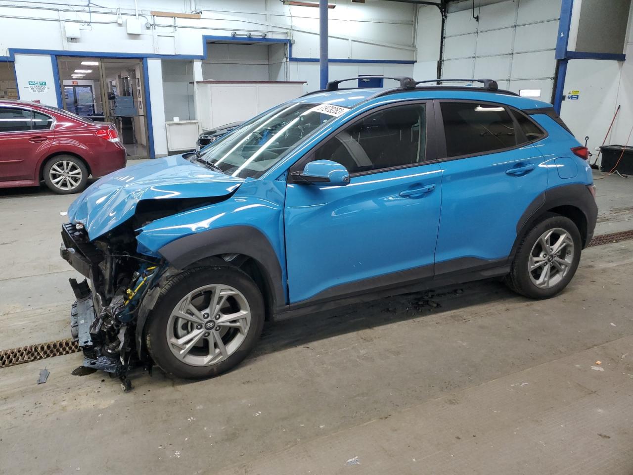 Image 1 of 2023 HYUNDAI KONA SEL 2023 with VIN KM8K6CAB3PU939103