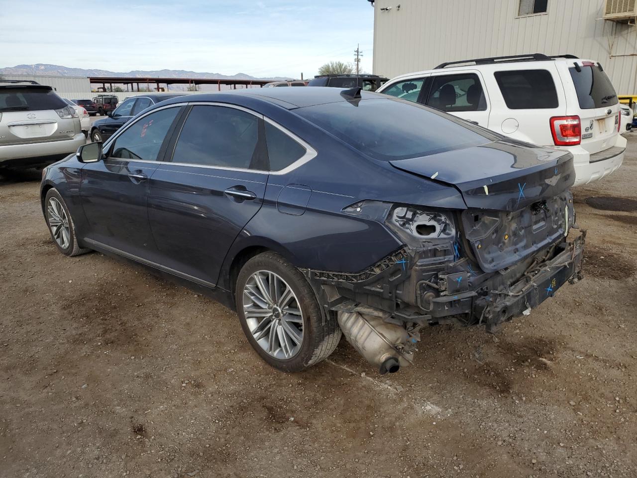 Obraz 2 z 2018 GENESIS G80 BASE 2018 z VIN KMHGN4JE6JU216782