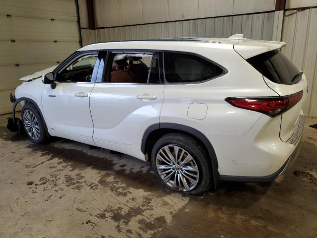 Изображение 2 2021 TOYOTA HIGHLANDER HYBRID PLATINUM 2021 с VIN 5TDEBRCH4MS033284
