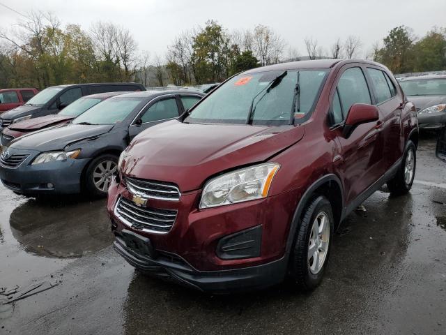Image 1 of 2016 CHEVROLET TRAX LS 2016 with VIN 3GNCJNSBXGL118387