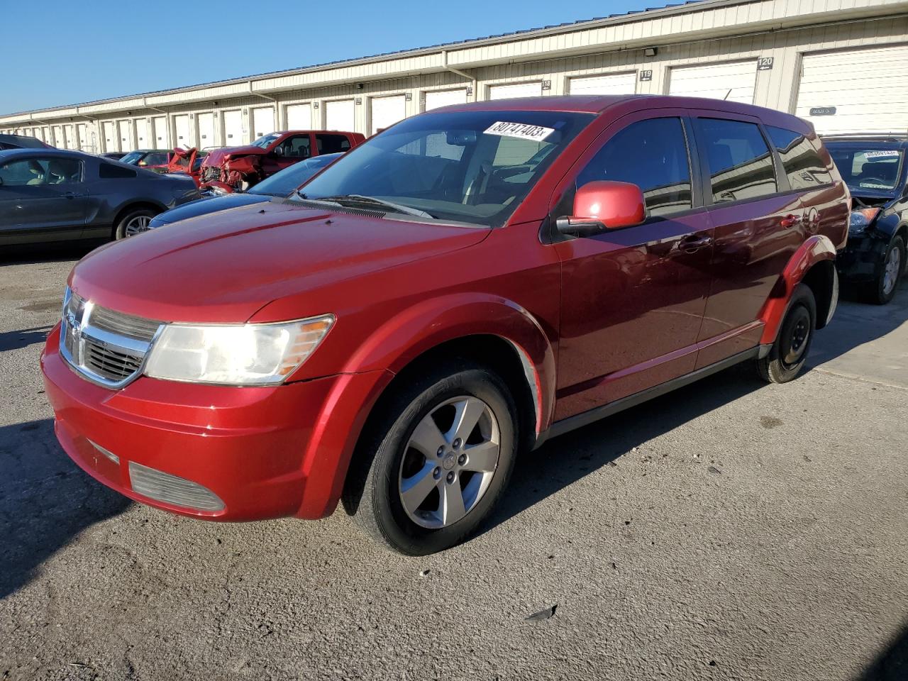 Image 1 of 2009 DODGE JOURNEY SXT 2009 with VIN 3D4GG57V09T586520