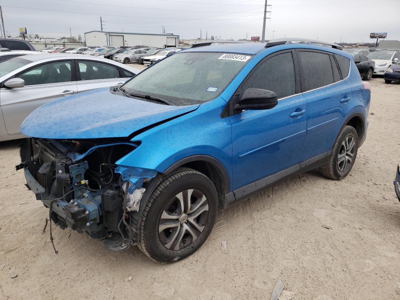 Image 1 of 2018 TOYOTA RAV4 LE 2018 with VIN 2T3ZFREV3JW428429