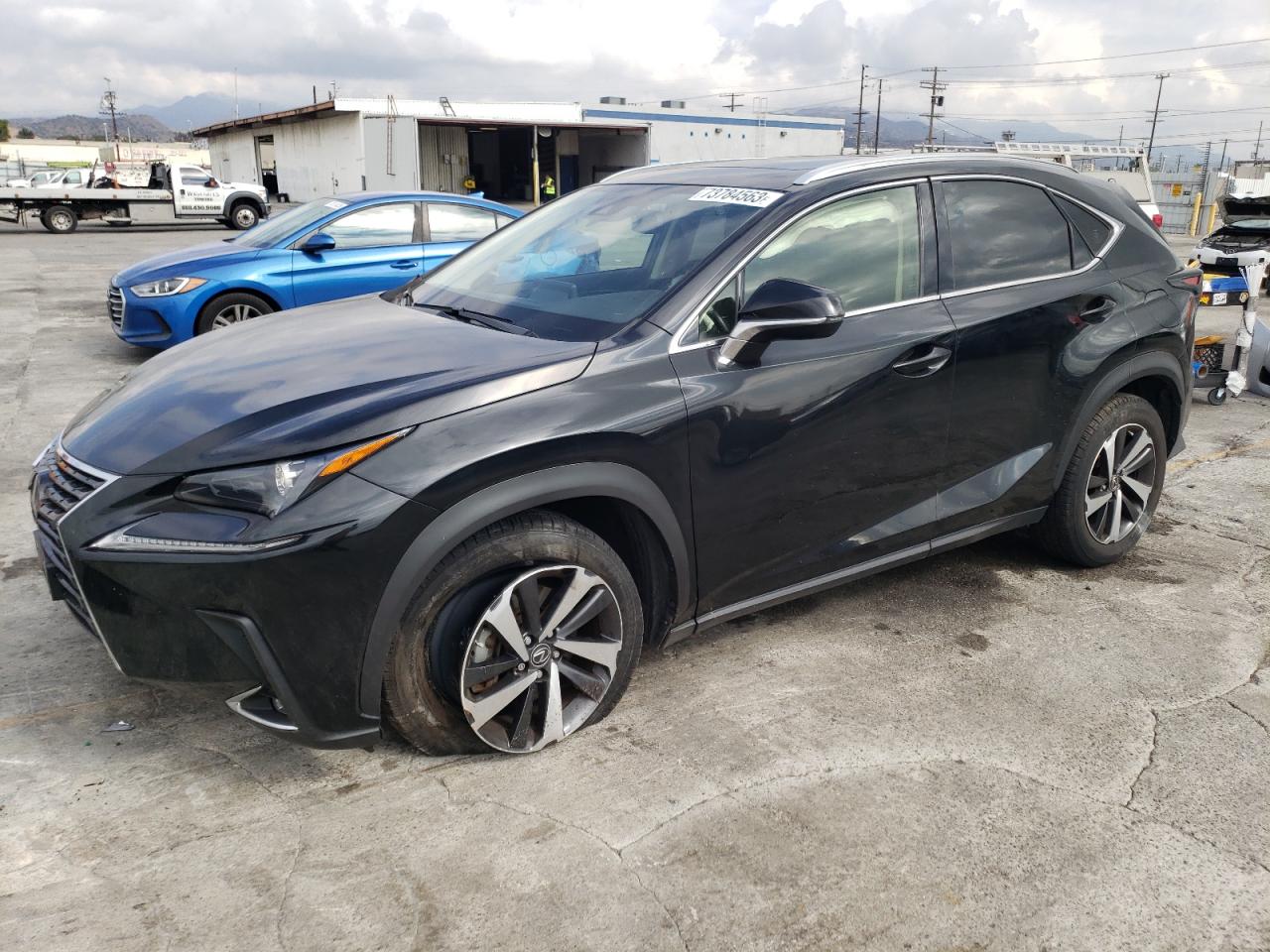 Image 1 of 2021 LEXUS NX 300 BASE 2021 with VIN JTJGARBZ4M2196172