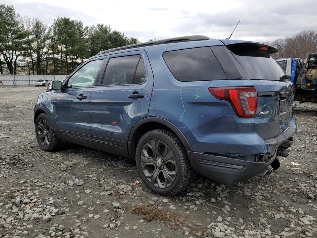Изображение 2 2018 FORD EXPLORER SPORT 2018 с VIN 1FM5K8GT9JGA35171