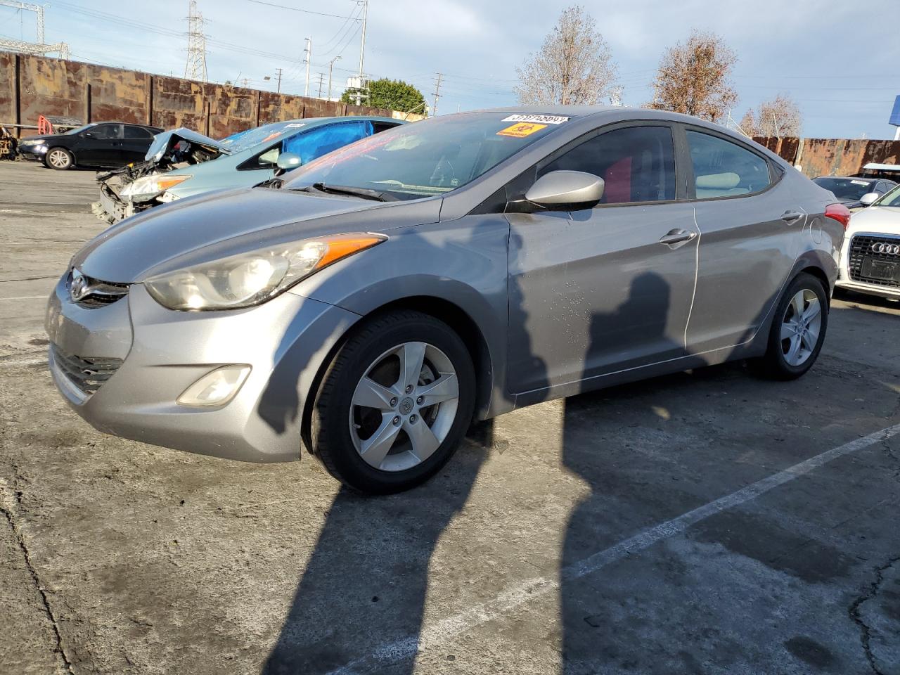 Image 1 of 2012 HYUNDAI ELANTRA GLS 2012 with VIN KMHDH4AE5CU179172