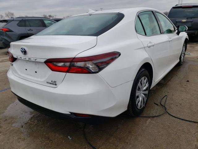 Изображение 3 2022 TOYOTA CAMRY LE 2022 с VIN 4T1C31AK3NU570953