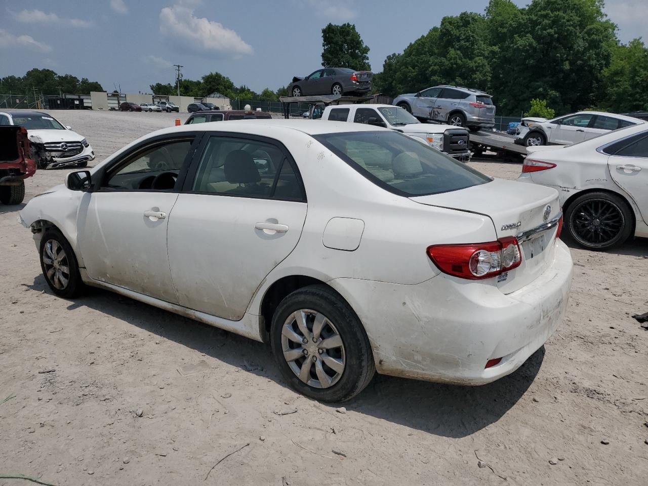 Image 2 of 2011 TOYOTA COROLLA BASE 2011 with VIN JTDBU4EEXB9150186