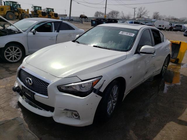 Image 1 of 2015 INFINITI Q50 BASE 2015 with VIN JN1BV7AR3FM413051