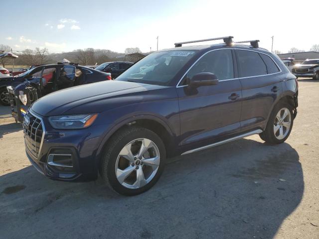 Image 1 of 2021 AUDI Q5 PREMIUM PLUS 2021 with VIN WA1BAAFY6M2064699