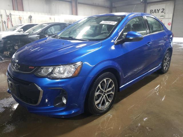Image 1 of 2018 CHEVROLET SONIC LT 2018 with VIN 1G1JD5SH9J4107656