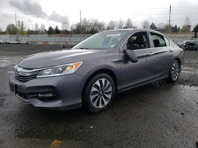 Image 1 of 2017 HONDA ACCORD HYBRID EXL 2017 with VIN JHMCR6F52HC017934