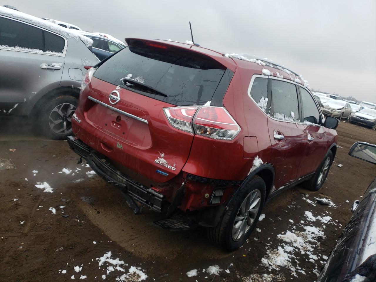 Изображение 3 2014 NISSAN ROGUE S 2014 с VIN 5N1AT2MV3EC860215