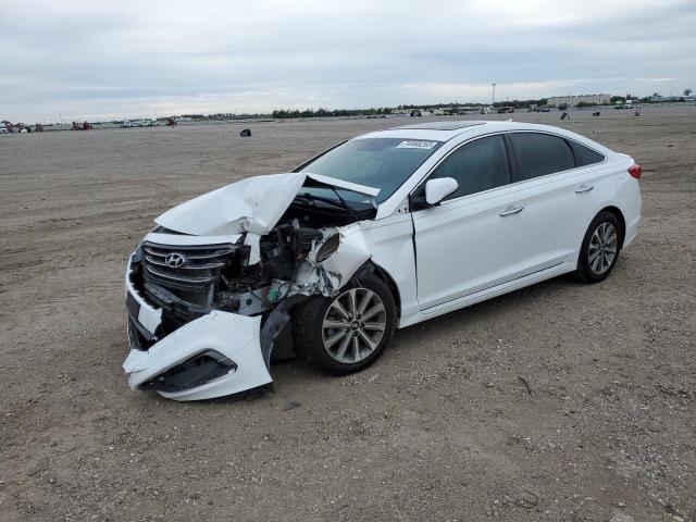 Image 1 of 2017 HYUNDAI SONATA SPORT 2017 with VIN 5NPE34AF4HH454371
