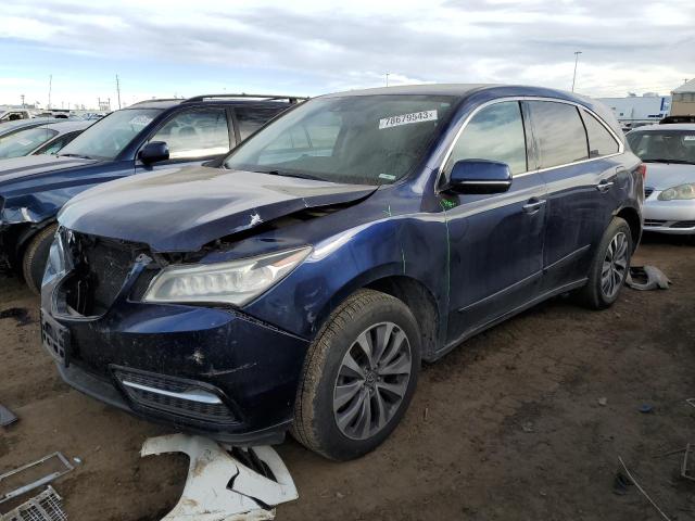 Obraz 1 z 2014 ACURA MDX TECHNOLOGY 2014 z VIN 5FRYD4H64EB026499