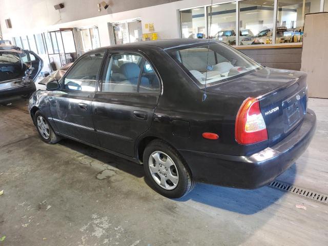 Изображение 2 2000 HYUNDAI ACCENT GL 2000 с VIN KMHCG45G4YU047621