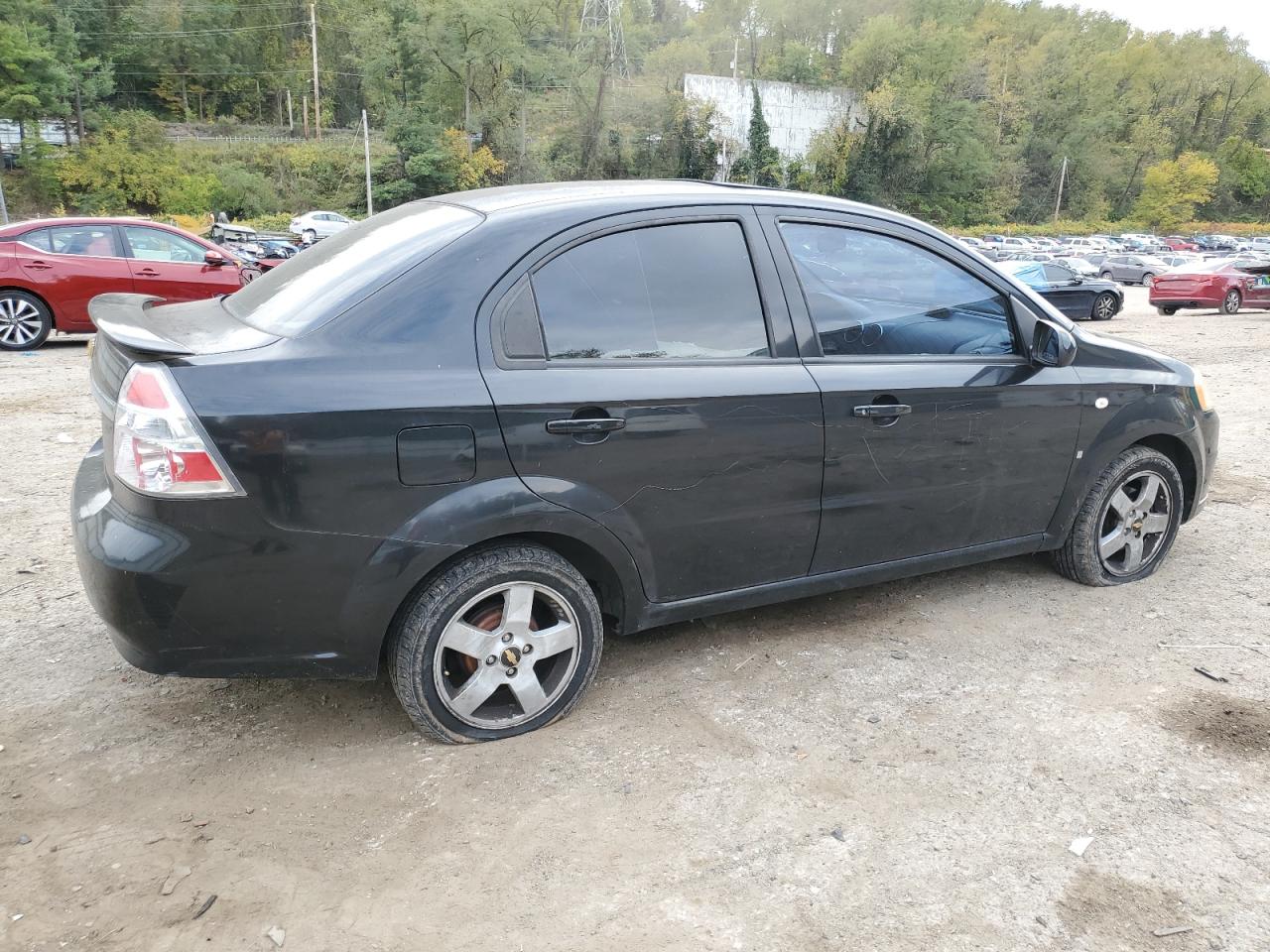 Image 3 of 2007 CHEVROLET AVEO LT 2007 with VIN KL1TG56697B077781