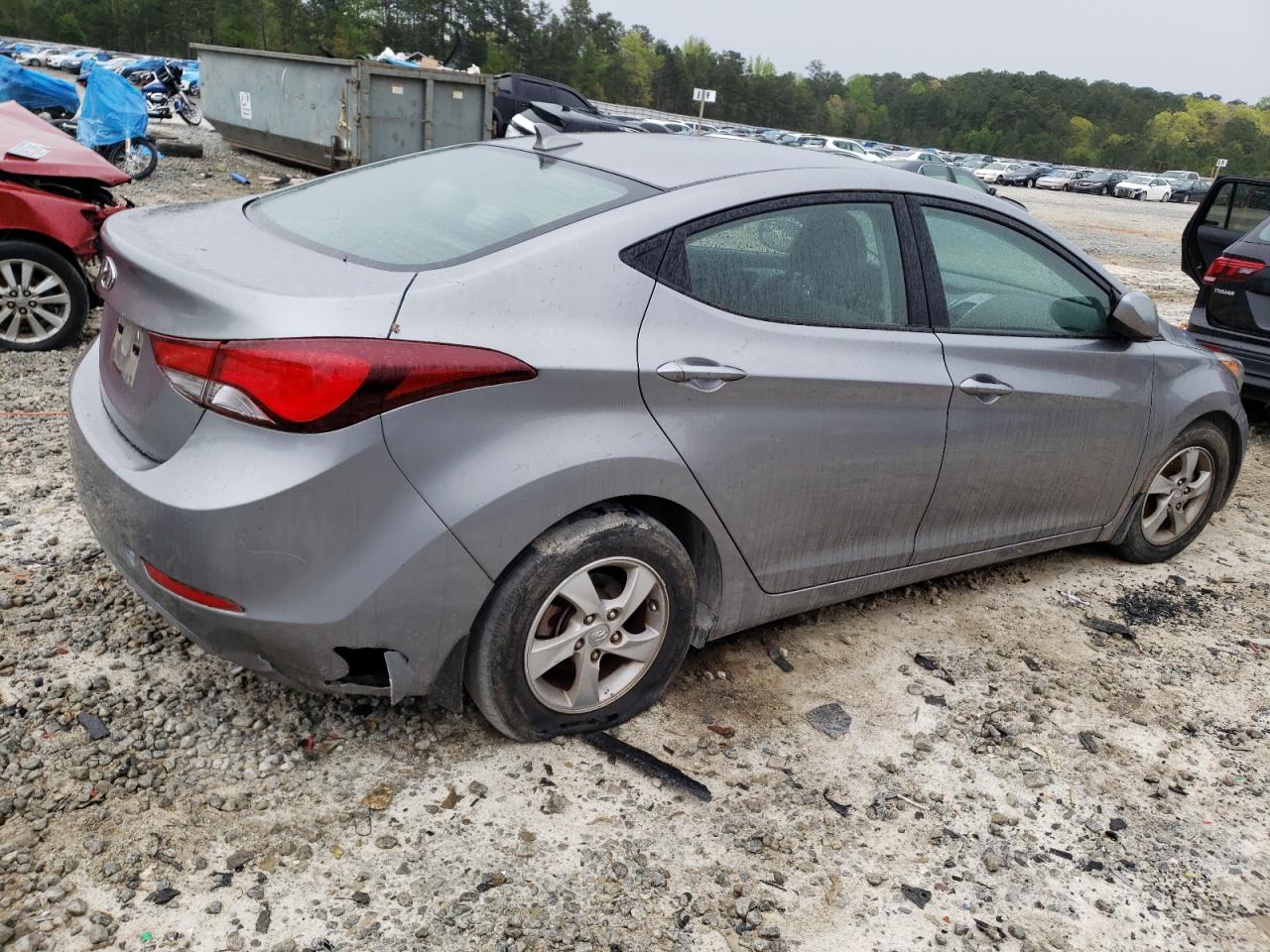 Image 3 of 2015 HYUNDAI ELANTRA SE 2015 with VIN KMHDH4AE0FU329404