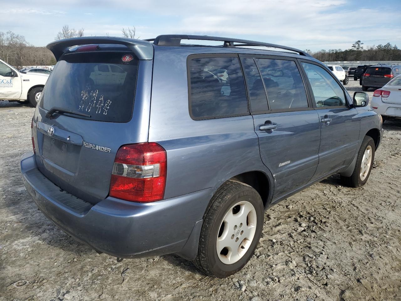 Image 3 of 2006 TOYOTA HIGHLANDER LIMITED 2006 with VIN JTEEP21A360167123