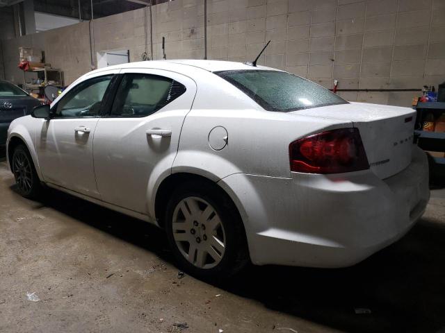 Изображение 2 2012 DODGE AVENGER SE 2012 с VIN 1C3CDZAB8CN168356