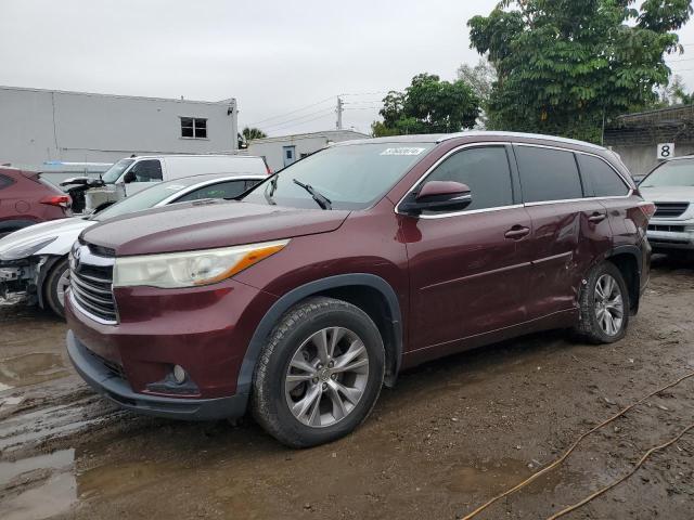 2015 TOYOTA HIGHLANDER XLE 2015 image