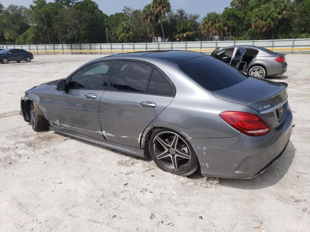 Image 2 of 2018 MERCEDES-BENZ C 300 2018 with VIN WDDWF4JB8JR415005