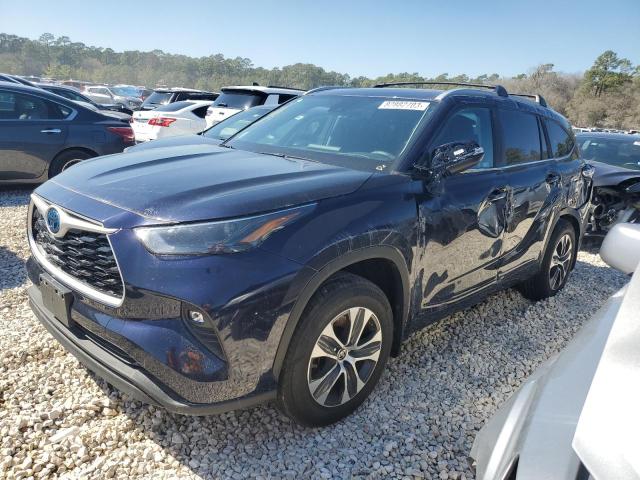 Image 1 of 2023 TOYOTA HIGHLANDER HYBRID XLE 2023 with VIN 5TDKBRCH8PS580517
