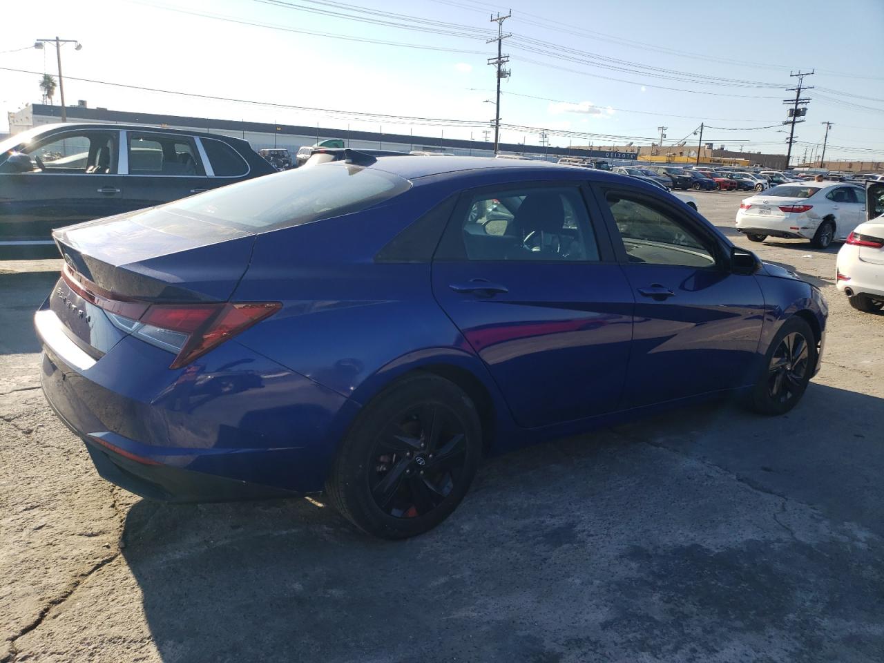 Image 3 of 2021 HYUNDAI ELANTRA SEL 2021 with VIN KMHLS4AGXMU181421