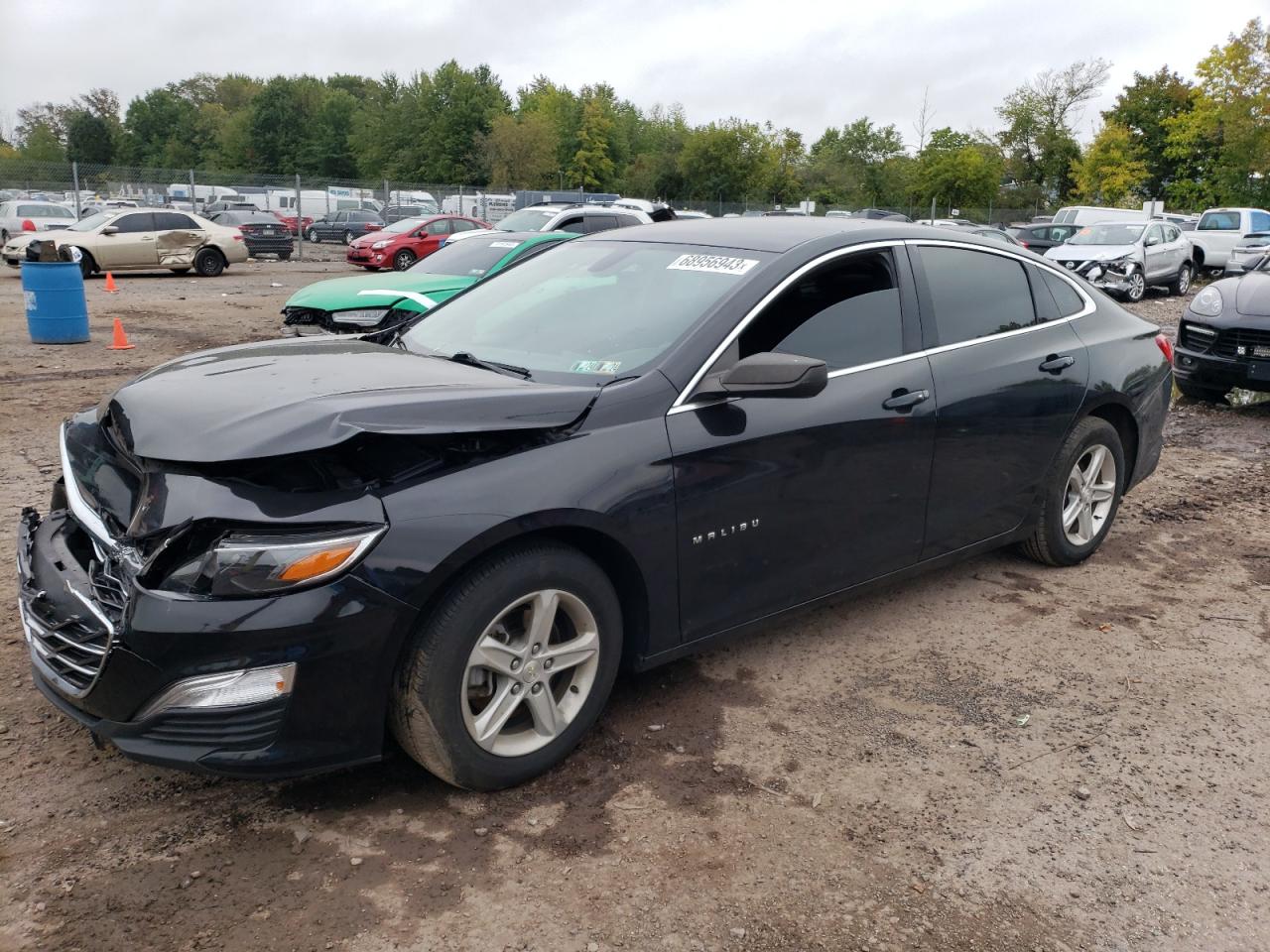 Image 1 of 2019 CHEVROLET MALIBU LS 2019 with VIN 1G1ZB5STXKF131614