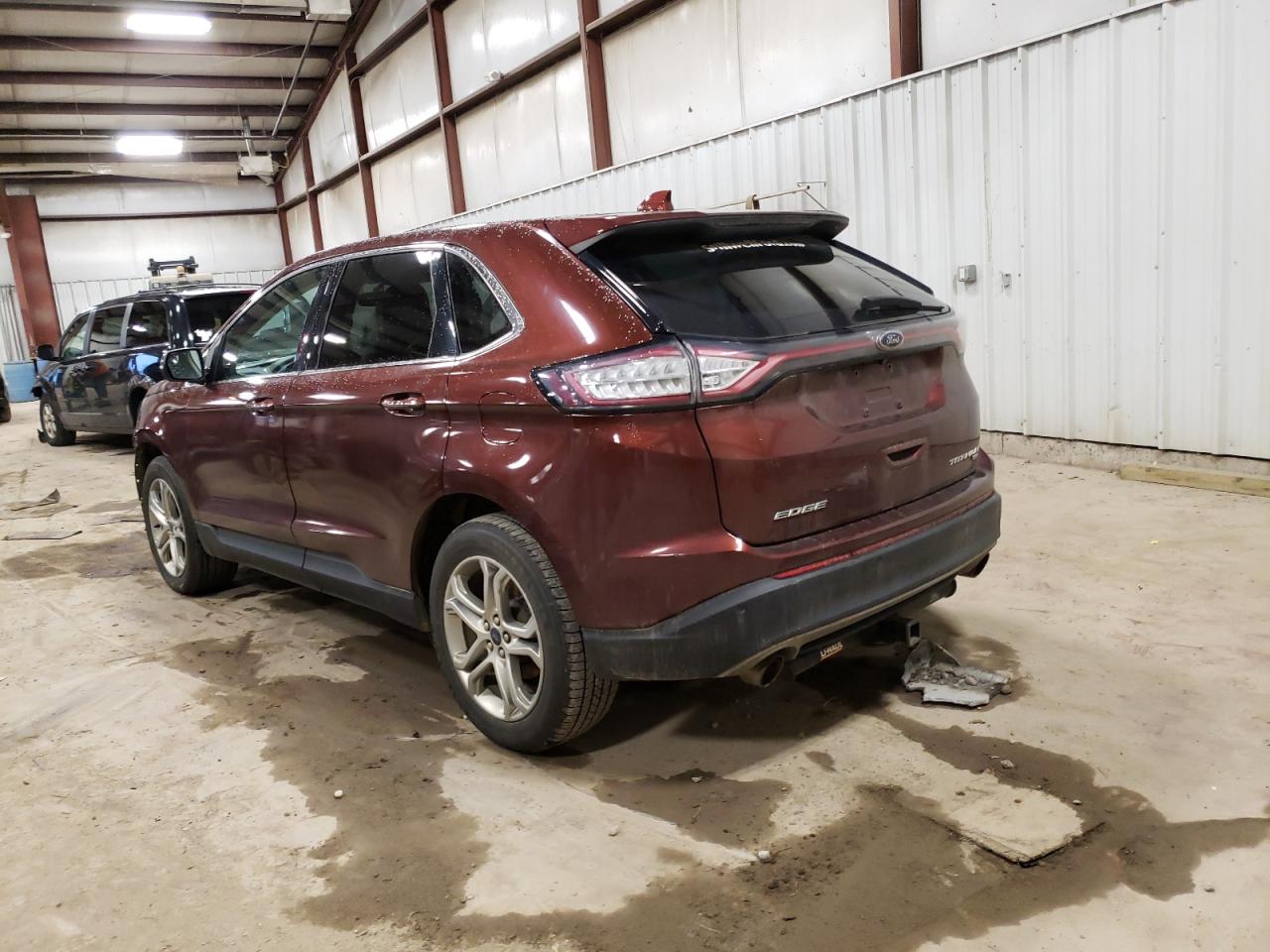 Image 2 of 2015 FORD EDGE TITANIUM 2015 with VIN 2FMTK4K80FBB54051