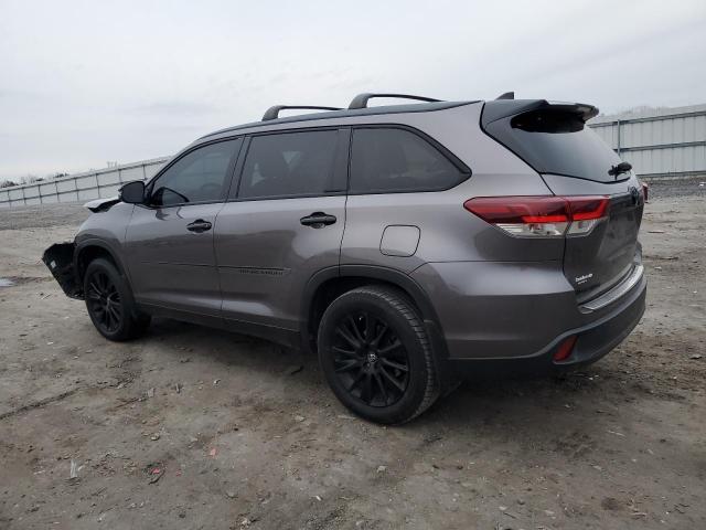 Image 2 of 2019 TOYOTA HIGHLANDER SE 2019 with VIN 5TDJZRFH5KS964265