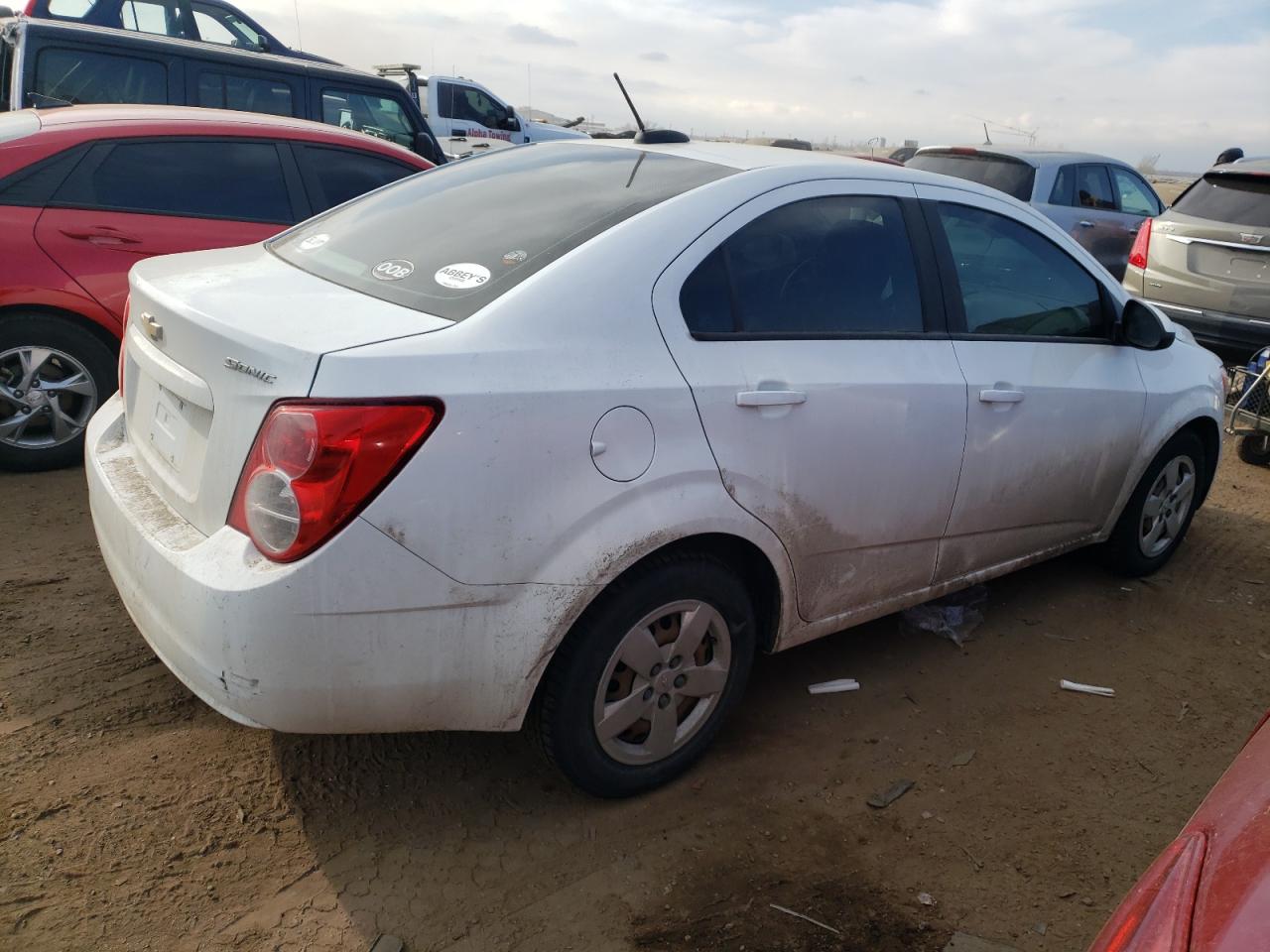 Image 3 of 2016 CHEVROLET SONIC LS 2016 with VIN 1G1JA5SH9G4102846