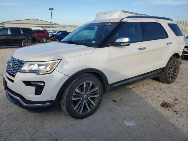 Image 1 of 2018 FORD EXPLORER PLATINUM 2018 with VIN 1FM5K8HT7JGA50346