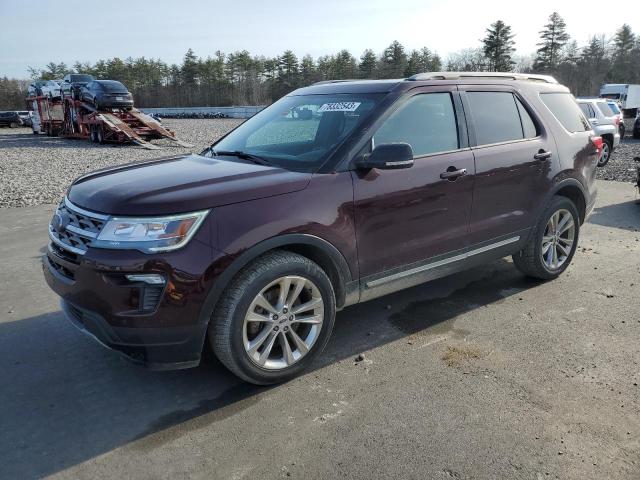 Image 1 of 2018 FORD EXPLORER XLT 2018 with VIN 1FM5K8D82JGC59639