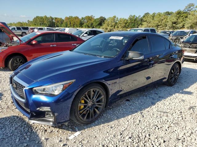 Image 1 of 2018 INFINITI Q50 RED SPORT 400 2018 with VIN JN1FV7AP6JM460664