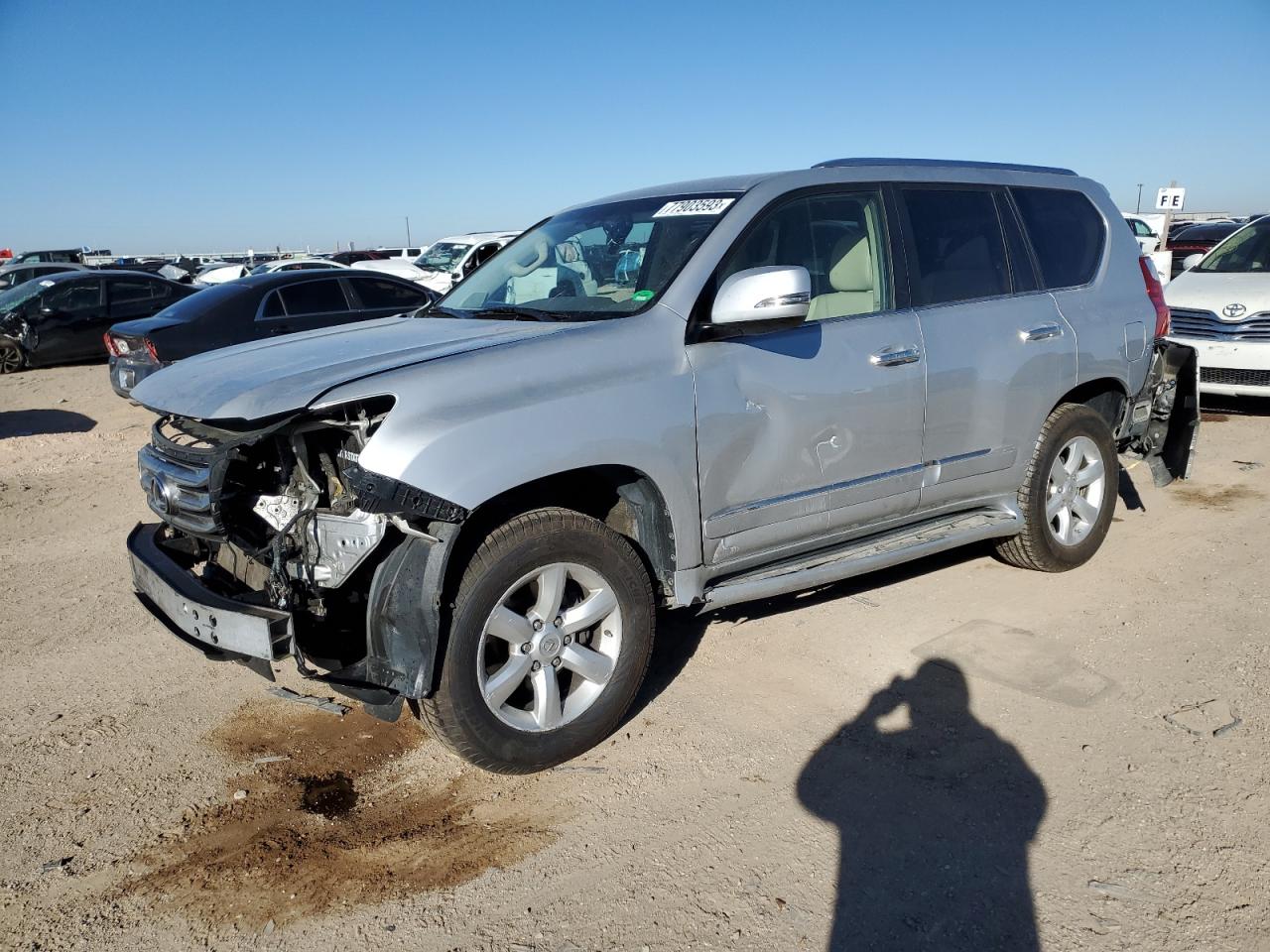 Image 1 of 2010 LEXUS GX 460 PREMIUM 2010 with VIN JTJJM7FX9A5014678