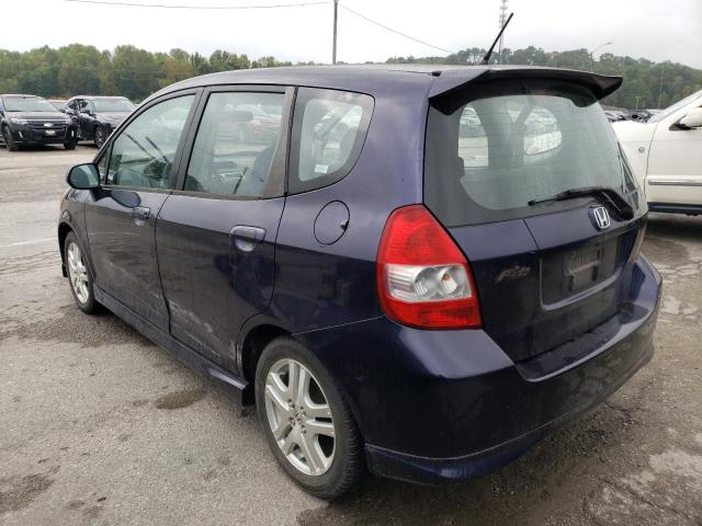 Image 2 of 2008 HONDA FIT SPORT 2008 with VIN JHMGD37648S072669