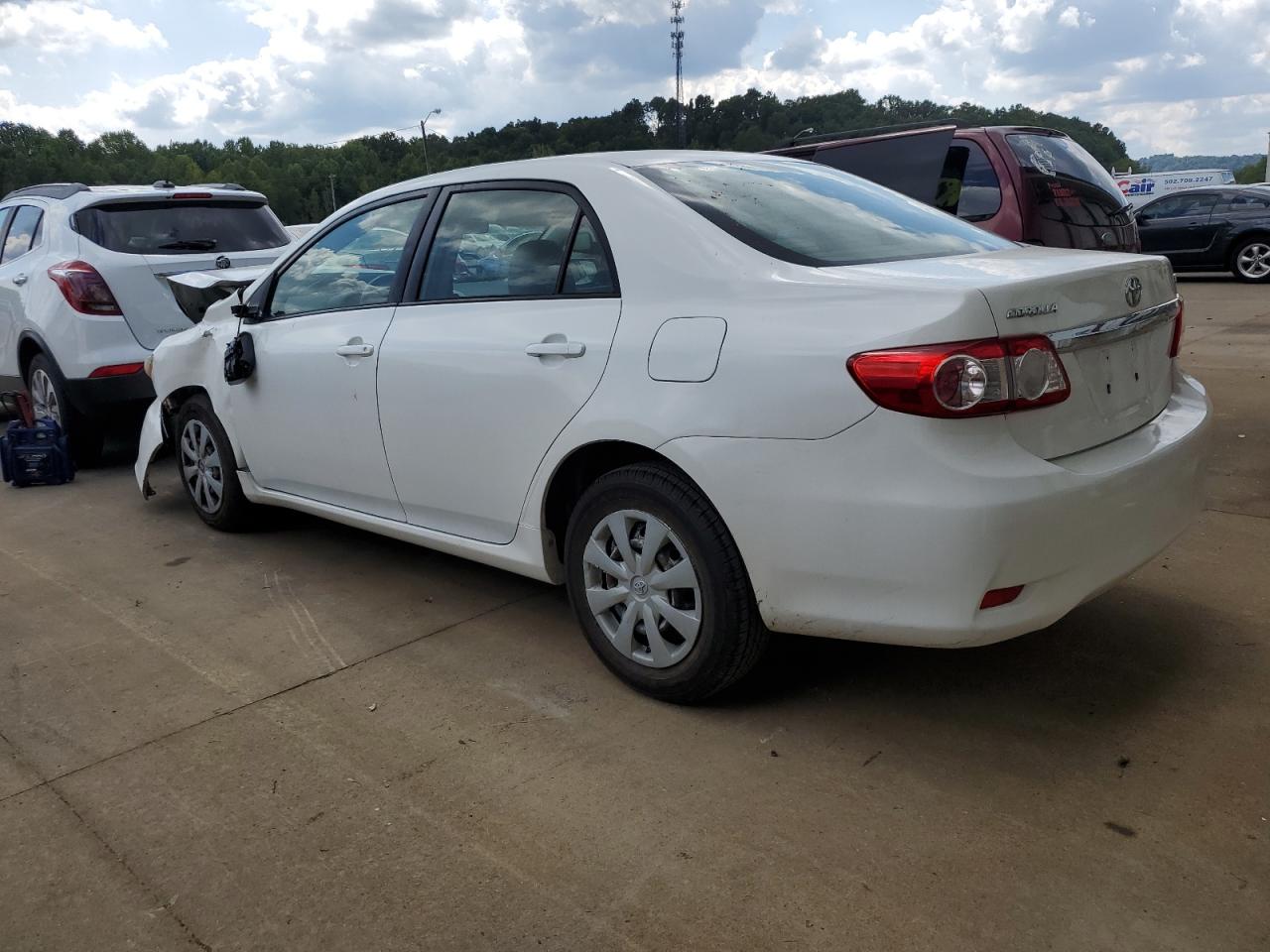 Image 2 of 2011 TOYOTA COROLLA BASE 2011 with VIN JTDBU4EE9BJ091162