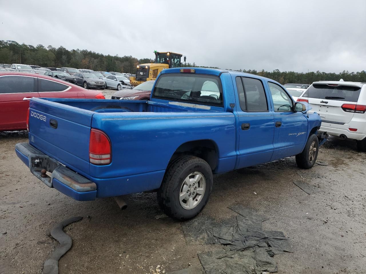 Image 3 of 2001 DODGE DAKOTA QUAD 2001 with VIN 1B7GL2AX41S172857