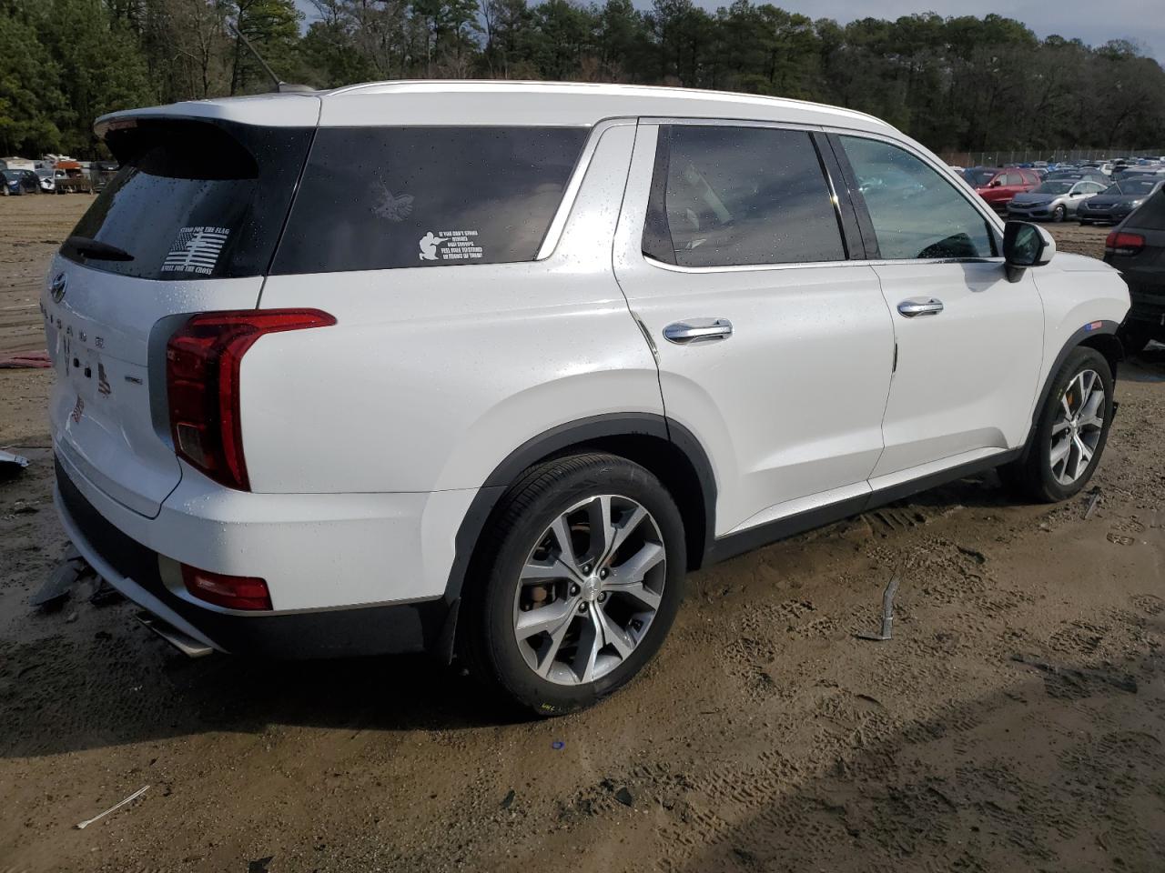 Image 3 of 2022 HYUNDAI PALISADE SEL 2022 with VIN KM8R3DHE9NU361082