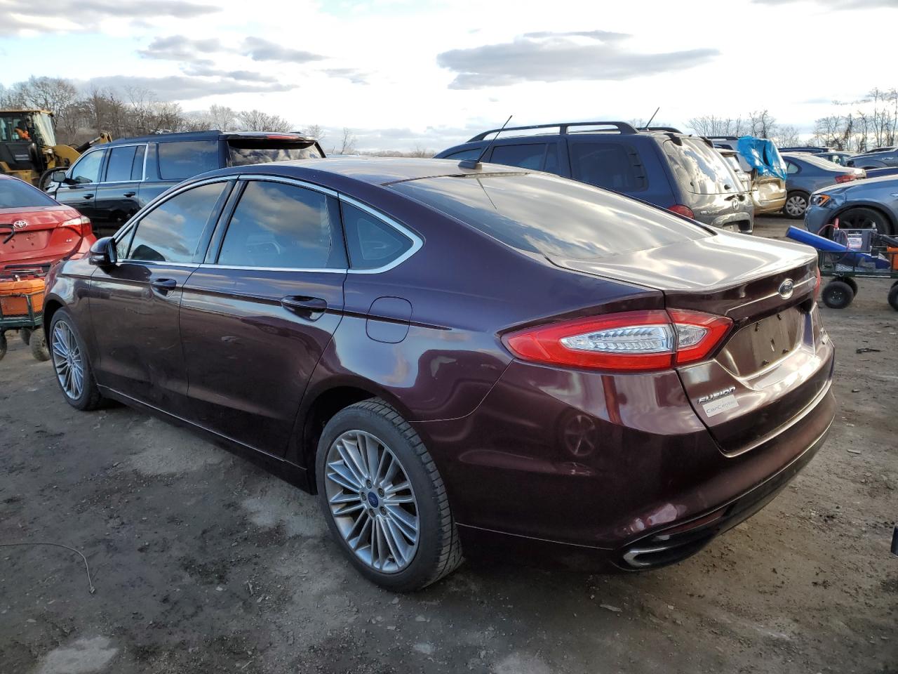 Image 2 of 2013 FORD FUSION SE 2013 with VIN 3FA6P0H90DR297873
